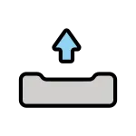 Outbox Tray SVG Icon